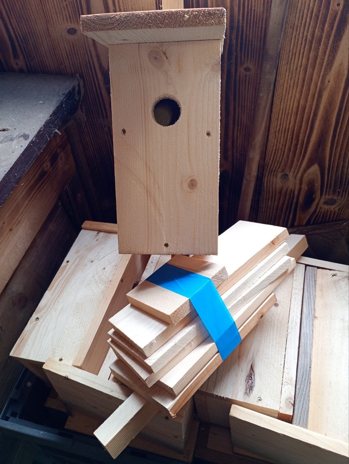 vogelhuisjes compleet of als (bouwpakketten), Ophalen of Verzenden, Nieuw