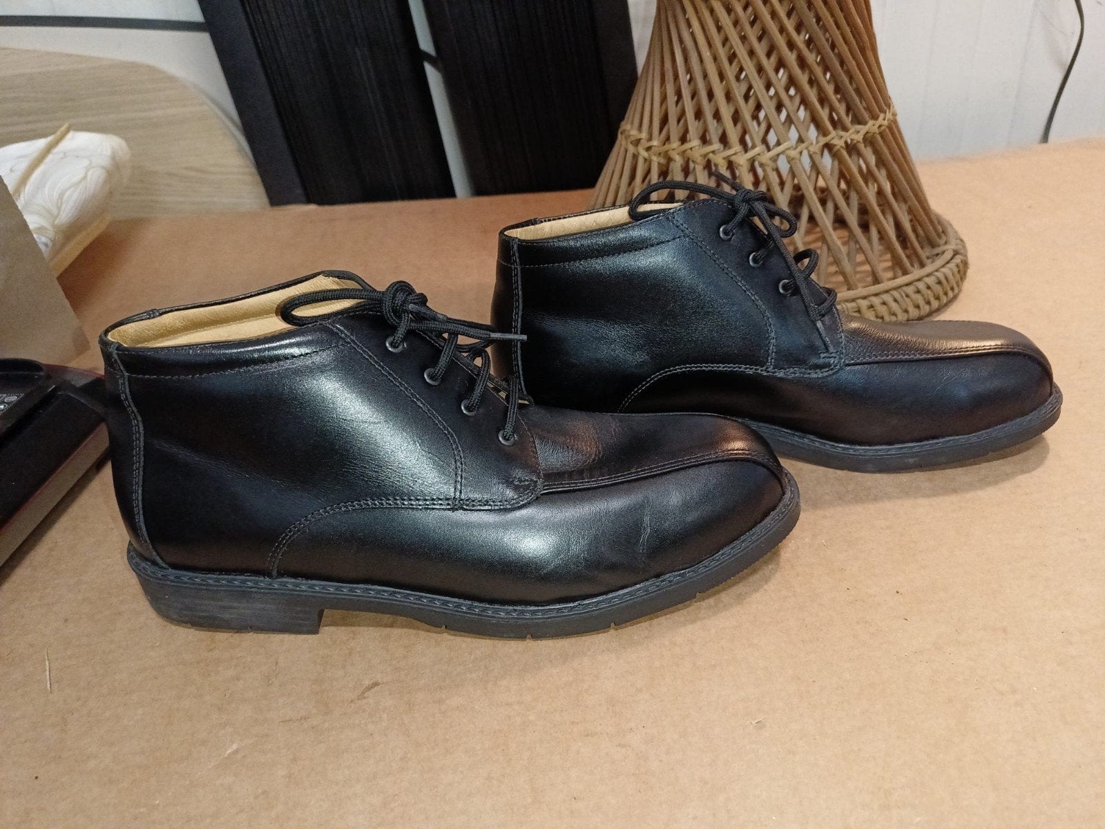 Zwarte Emma veterschoenen - Maat 43, Kleding | Heren, Zwart, Emma, Boots, Ophalen of Verzenden