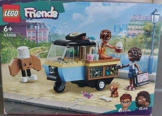Lego Friends 42606 Mobiele koffiewagen / food truck, Lego, Inclusief instructies, Friends, Ophalen of Verzenden