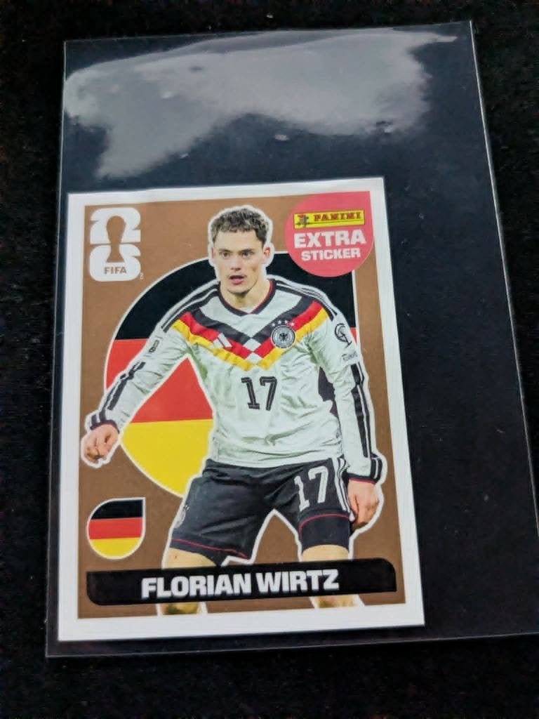 Florian Wirtz Extra Sticker, Ophalen of Verzenden, Nieuw, Sticker