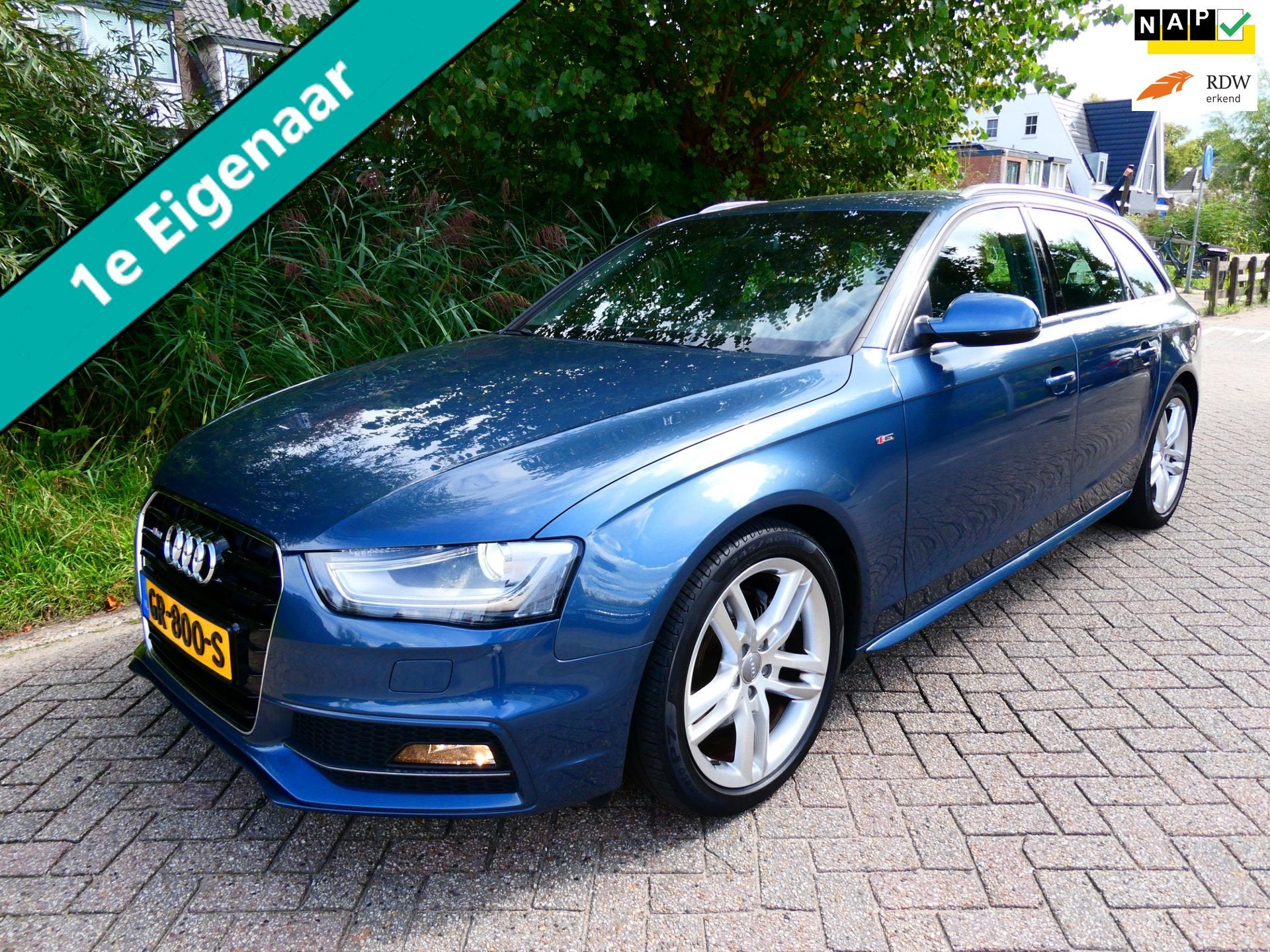Audi A4 Avant 1.8 TFSI S Edition 170pk 1e eigenaar Automaat, Auto's, Gebruikt, Euro 6, 4 cilinders, Origineel Nederlands