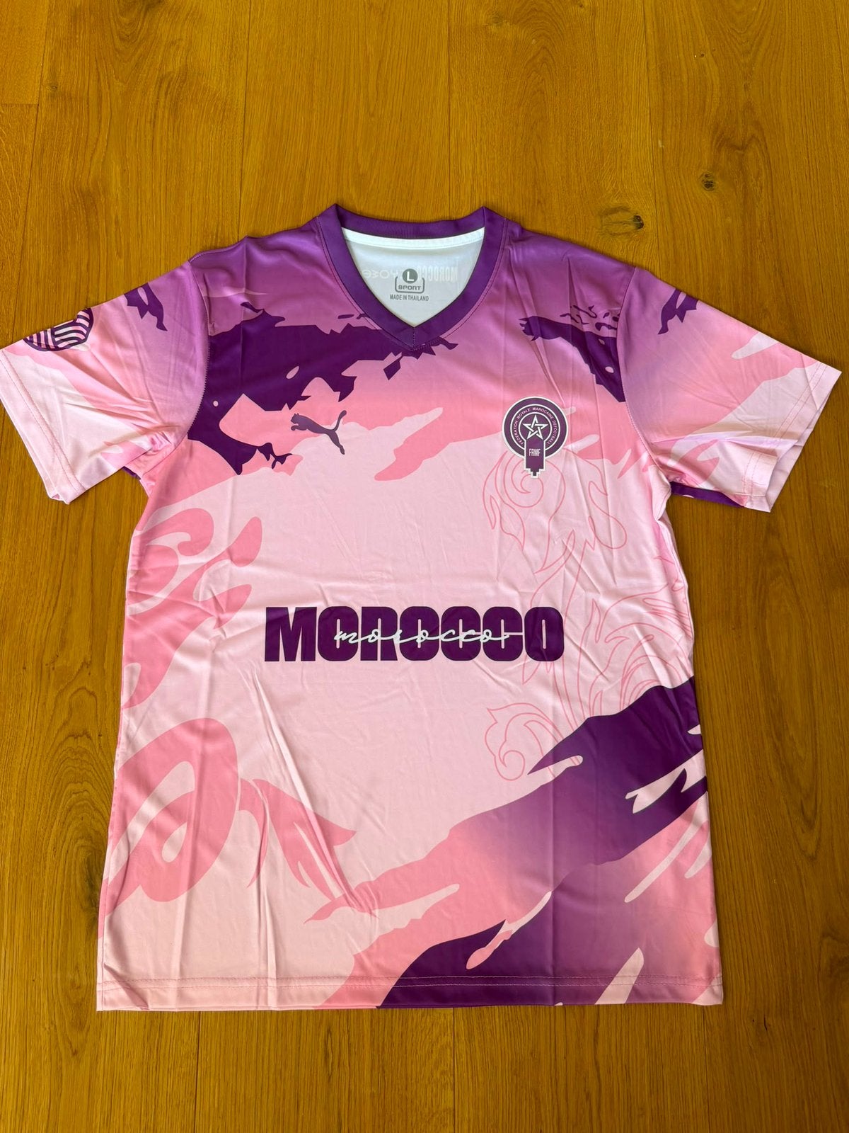 Marokko voetbalshirt Maat L Nieuw, Maat L, Ophalen of Verzenden, Nieuw, Shirt