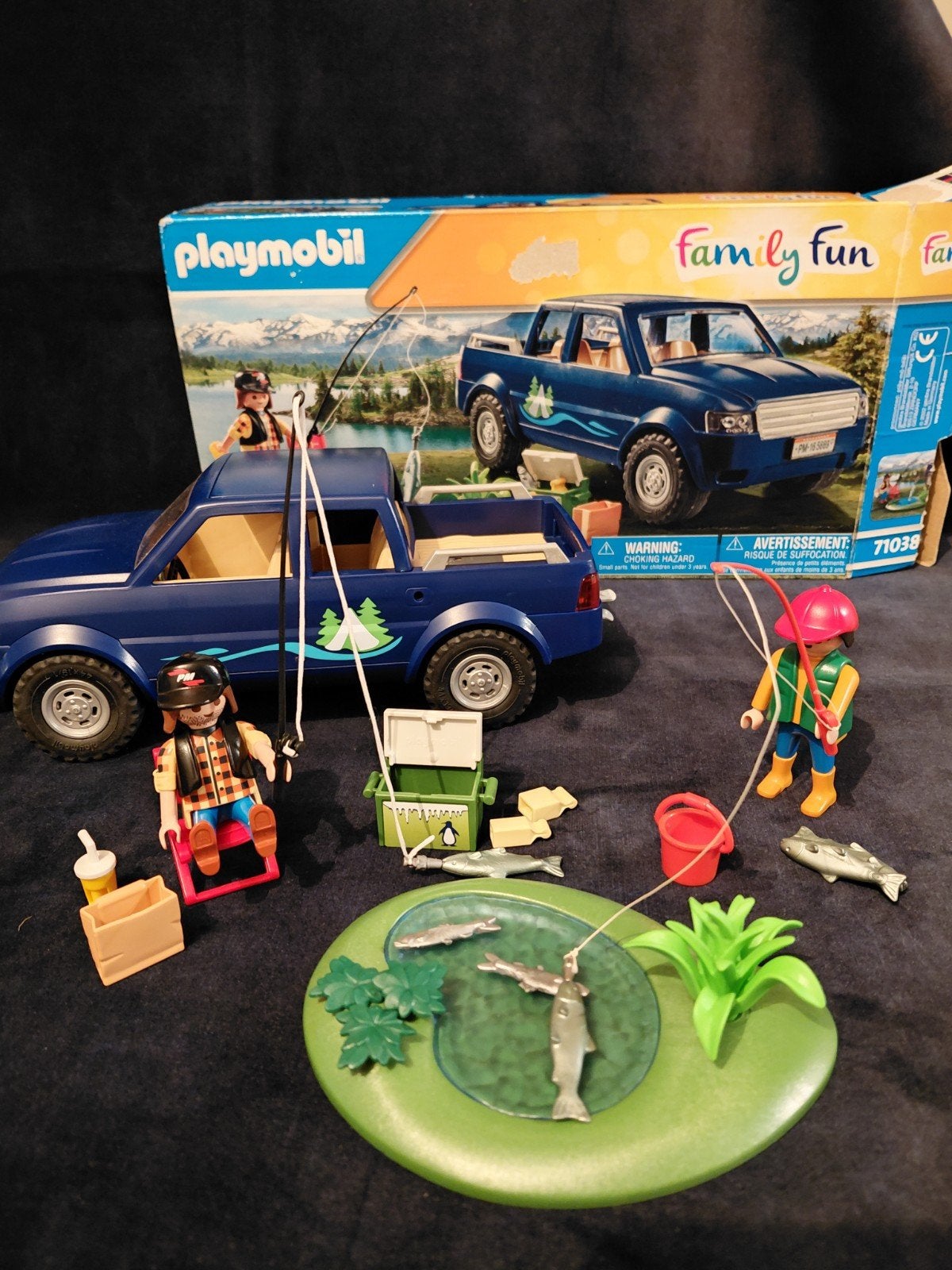 Playmobil Set 71038 + Visvriend, Ophalen, Gebruikt, Losse onderdelen, Voertuig