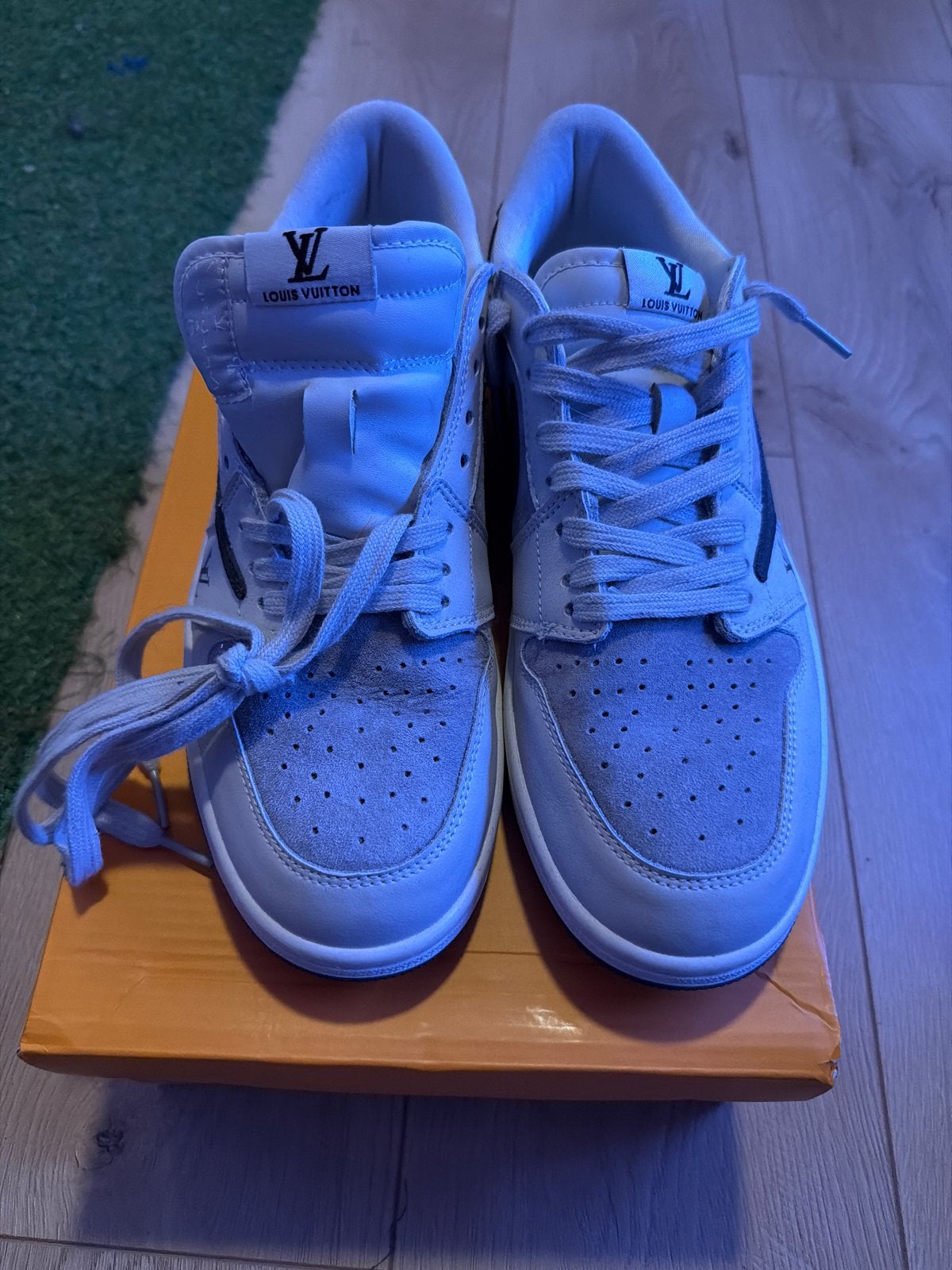 Louis Vuitton schoenen, Kleding | Heren, Schoenen, Zo goed als nieuw, Sneakers of Gympen, Wit, Ophalen
