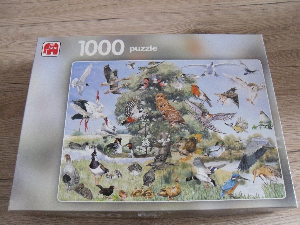 26 puzzels van 1000 stukjes (prijzen zie omschrijving), Ophalen of Verzenden, 500 t/m 1500 stukjes, Gebruikt, Legpuzzel