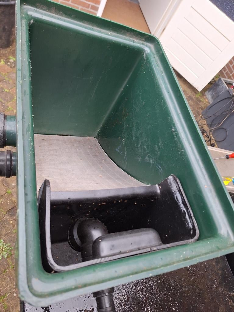 Zeef sieve voorfilter zgan met deksel koopje, Tuin en Terras, Vijver-toebehoren, Ophalen, Zo goed als nieuw
