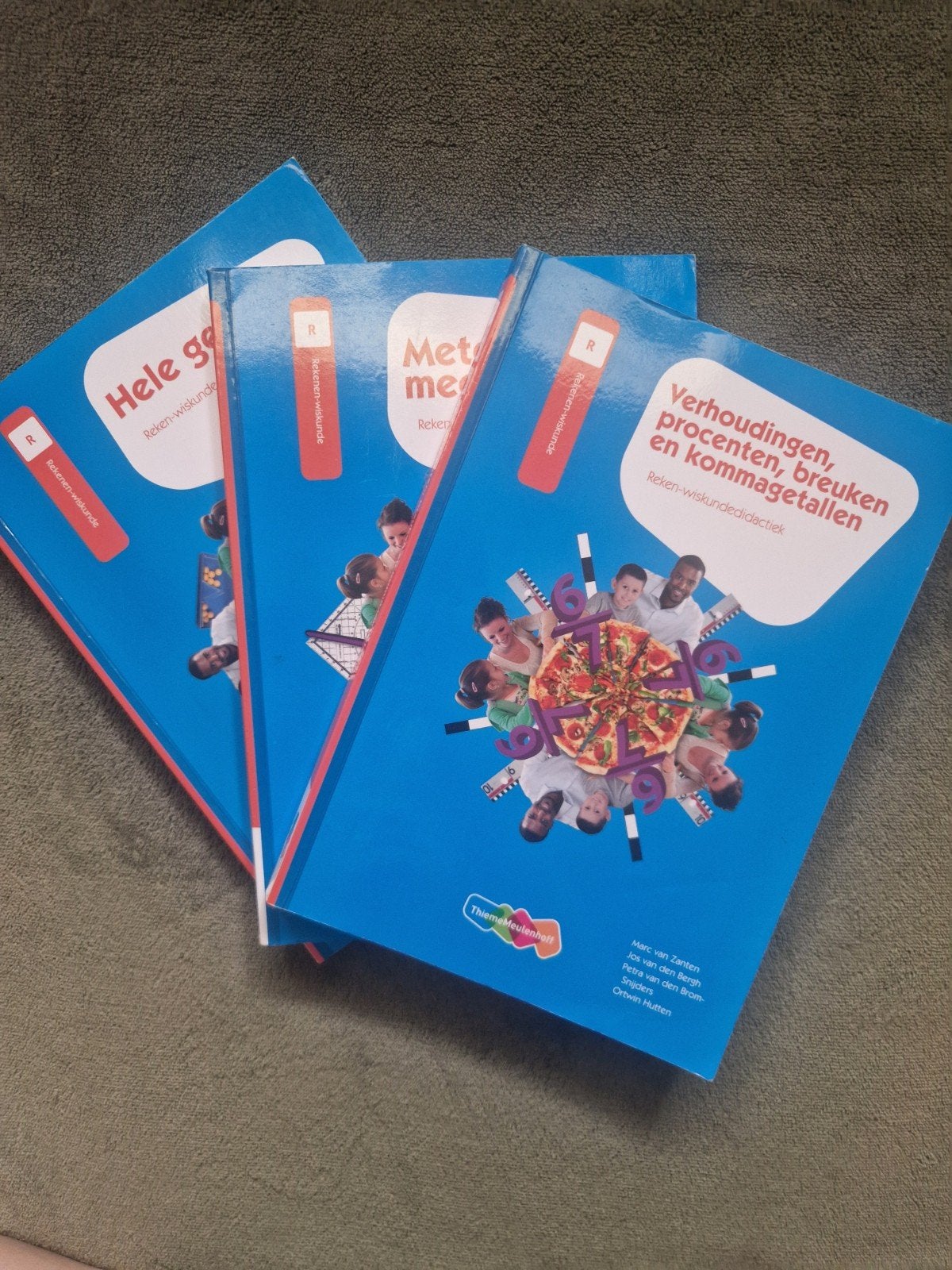 3 rekenboeken voor de pabo, Boeken, Wiskunde A, Ophalen of Verzenden, Zo goed als nieuw, Jos van den Bergh; Ortwin Hutten; Marc van Zanten; Petra van ...