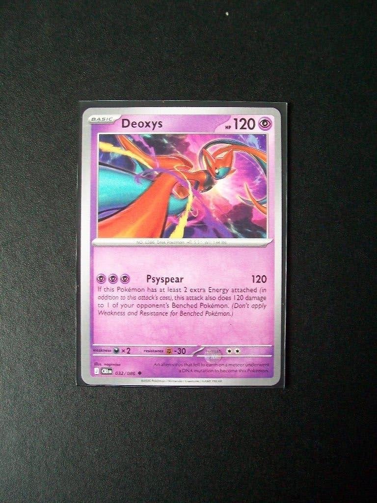 6000: Nieuwe Pokemon Kaart DEOXYS HP 120 (031/086), Verzenden, Nieuw, Losse kaart