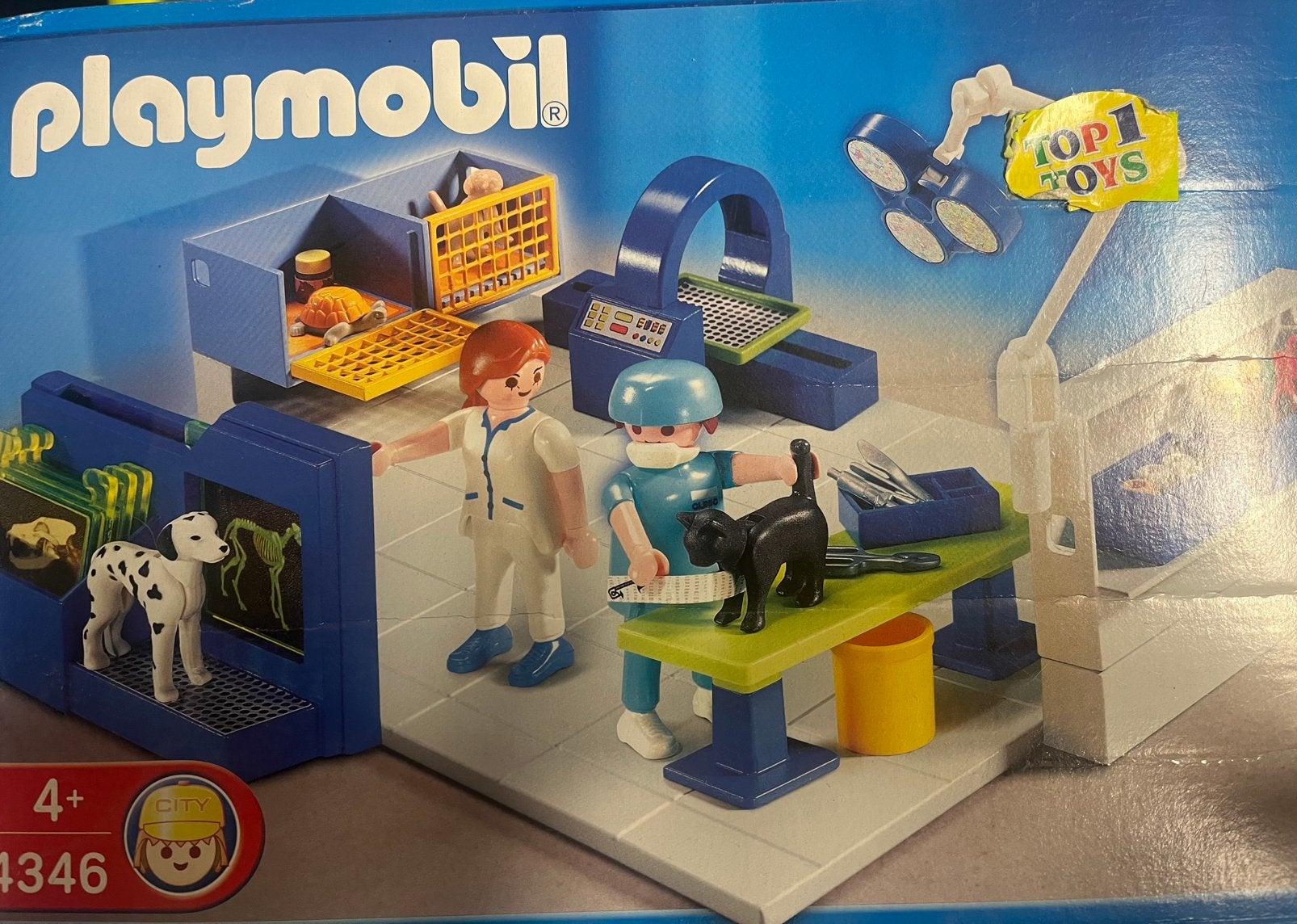 Foto 10 van Grote Playmobil set: Manege, Dierenkliniek, Dolfinarium,