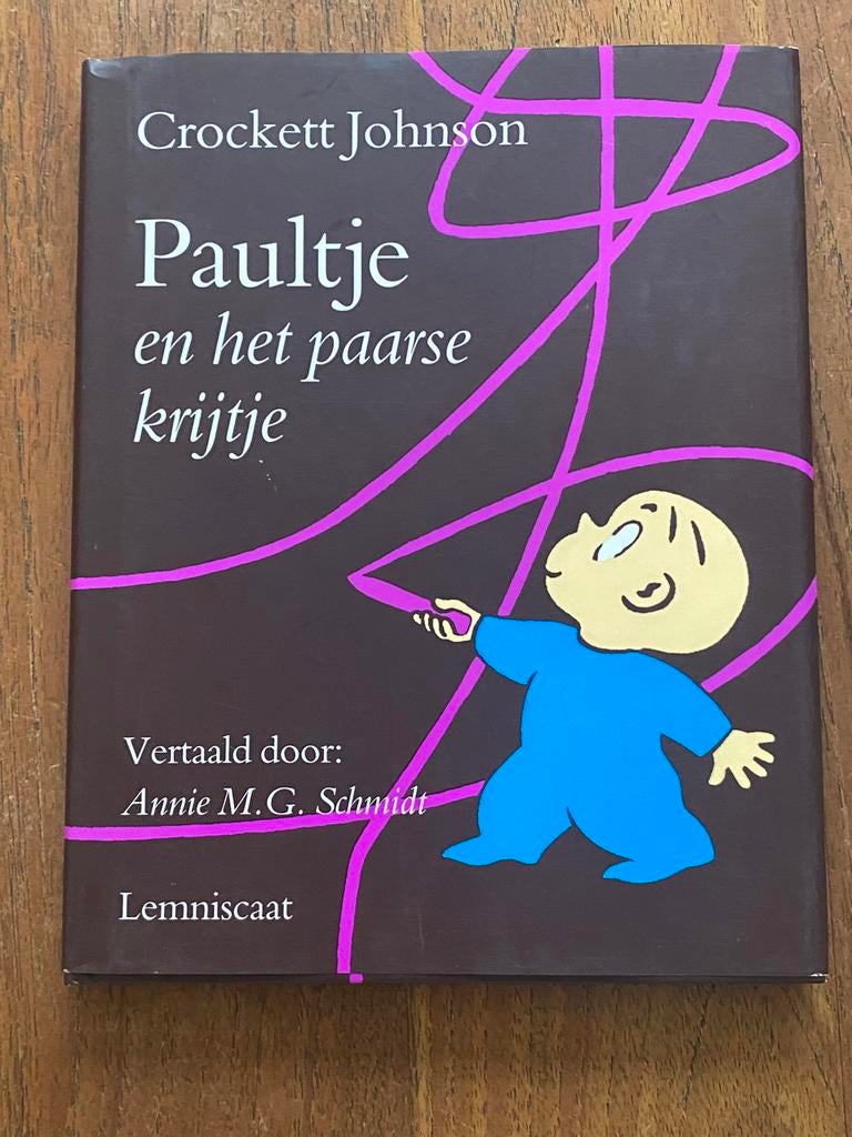 Paultje en het paarse krijtje - Crockett Johnson, Lemniscaat, Boeken, Ophalen of Verzenden, Nieuw, Crockett Johnson, Prentenboek
