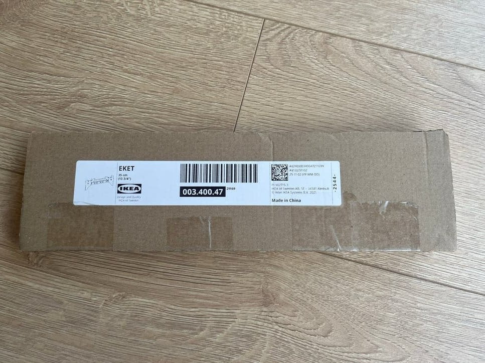 Nieuwe IKEA EKET wandrail - Ongeopend, Huis en Inrichting, Kasten | Overige, Ophalen, Nieuw