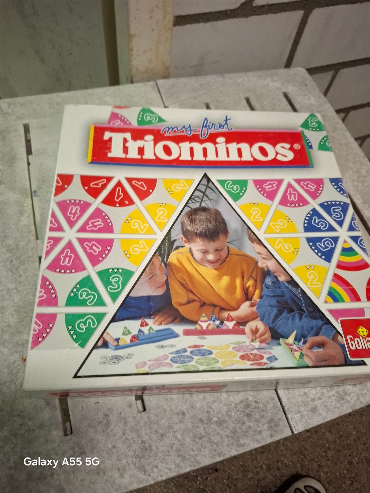My First Triominos - Educatief familiespel, Goliath BV, Gebruikt, Postbus 208, 4000 AE Tiel, Goliath
