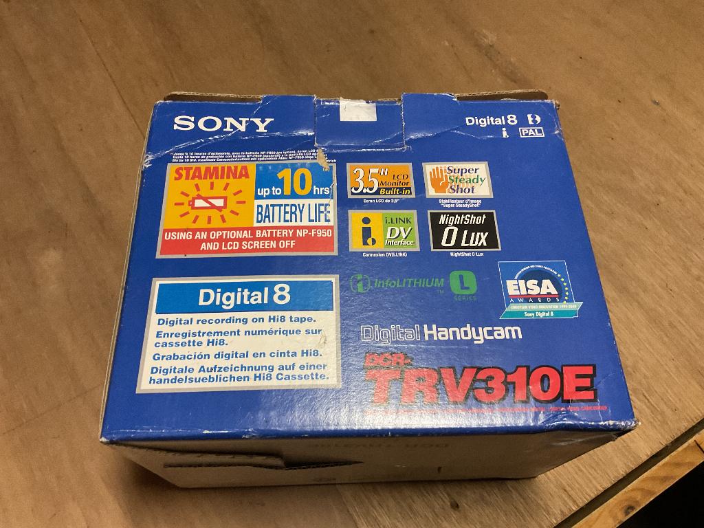 Sony Digital Handycam DCR-TRV310E, Ophalen, Mini dv, Gebruikt, 20x of meer