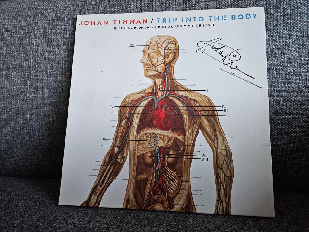 Johan Timman - Trip Into The Body (Gesigneerd), Ophalen of Verzenden, 1990 - 1999, Zo goed als nieuw, 12 inch