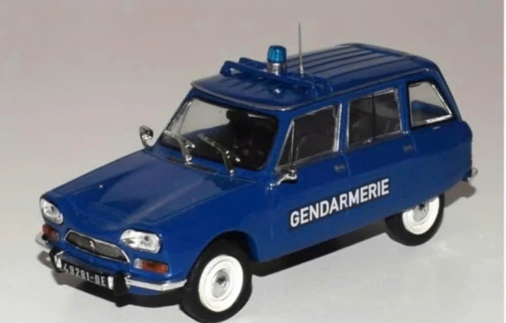 Citroen Ami 8 Break Gendarmerie 1/43 Utilitaires Citroen 15