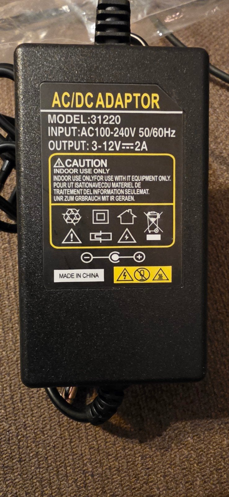 AC/DC Adapter met Power Control en XT60 Connector, Computers en Software, Ophalen, Nieuw