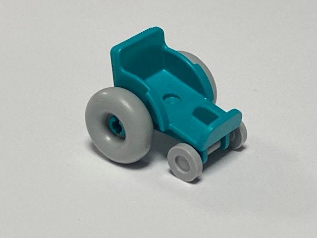 Lego nieuwe donker turquoise rolstoel, Overige thema's, Lego, Nieuw, Ophalen of Verzenden