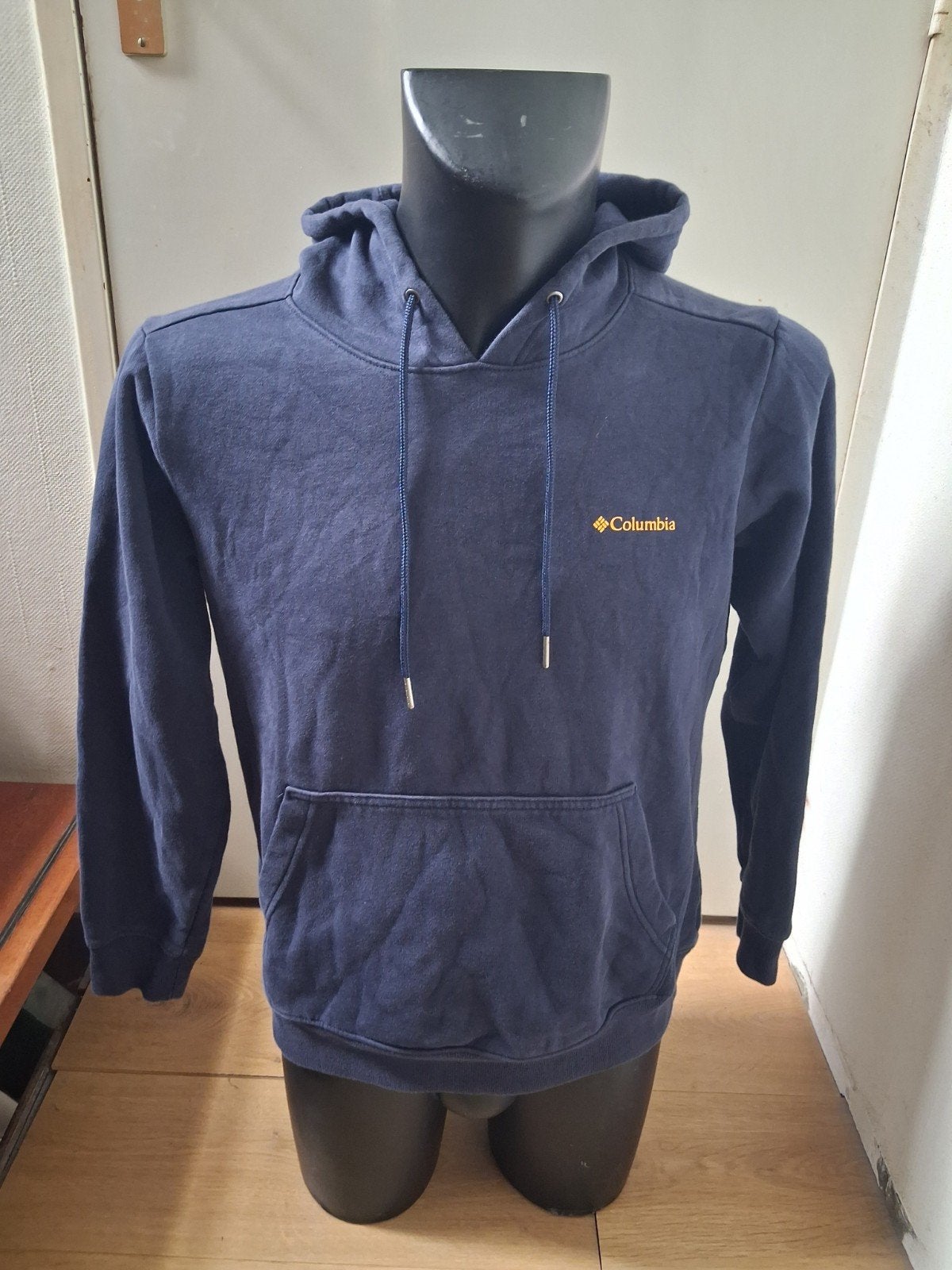 Columbia Blauwe Hoodie Maat L - Comfortabel & Stijlvol, Maat 52/54 (L), Columbia, Blauw, Ophalen of Verzenden