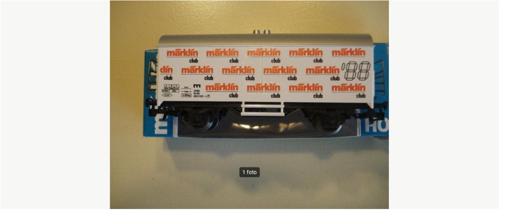 HO Marklin 4415 Club 88 wagon., Ophalen, Wisselstroom, Wagon, Zo goed als nieuw