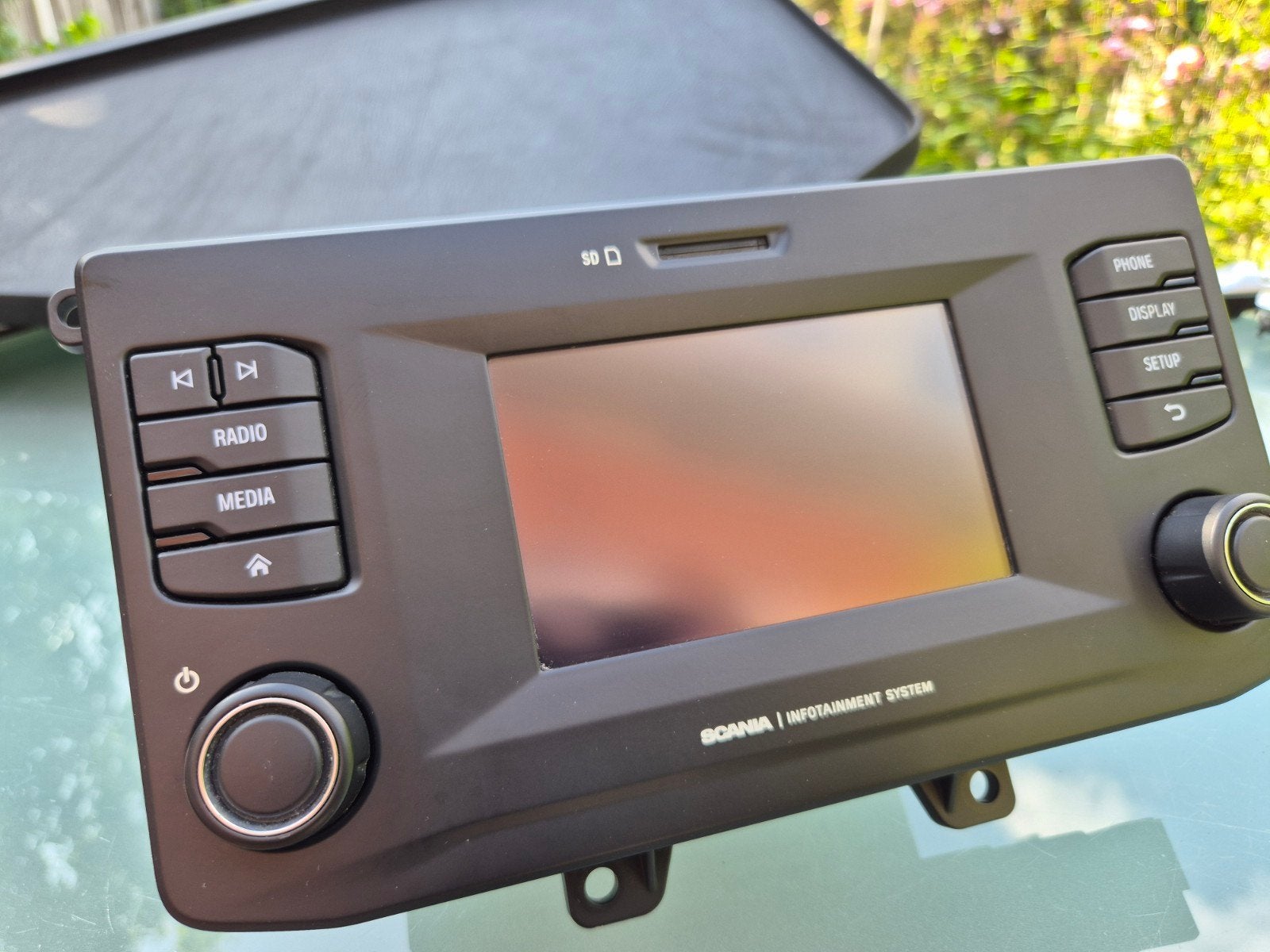 Scania radio standaard. 2017., Ophalen, Gebruikt, Scania, Interieur en Bekleding