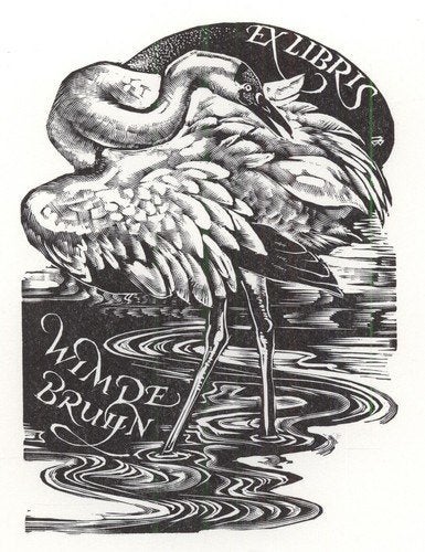 1449 Ex Libris Engeland : Leslie Benenson, z.j., Verzenden, Ex libris