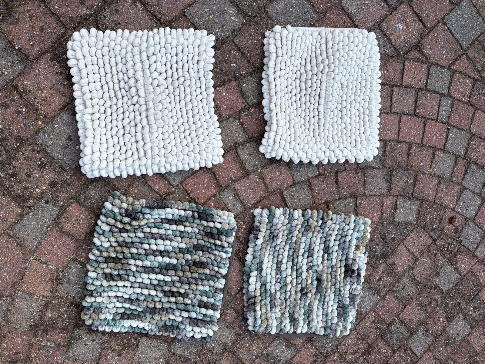 Gebruikte Kussenhoezen 40x40 cm - Diverse Kleuren, Ophalen, Gebruikt, Wasbaar, Meerkleurig