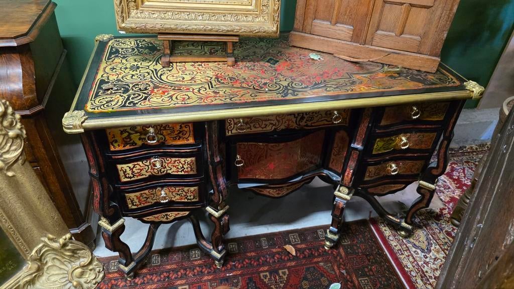 Prachtig Frans Boulle bureau  600 euro, Antiek en Kunst, Antiek | Meubels | Tafels, Ophalen of Verzenden