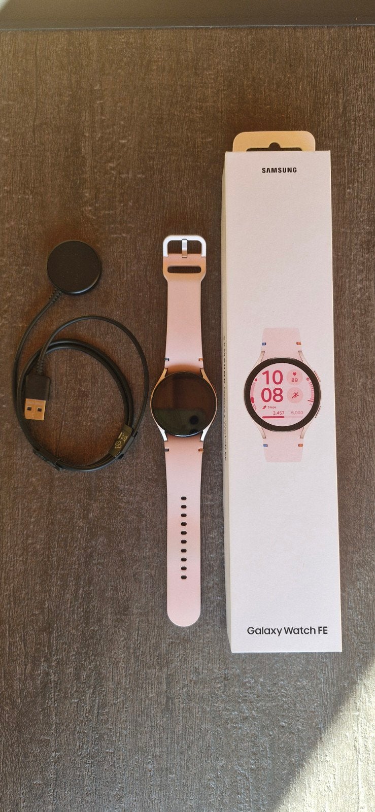 Samsung Galaxy Watch FE - roze, Gebruikt, Ophalen of Verzenden, Samsung, Conditie