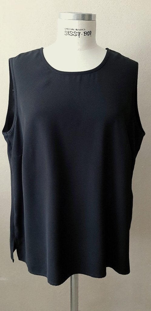 ATELIER, mooie zwarte top, maat 46, Atelier, Zwart, Maat 46/48 (XL) of groter, Ophalen of Verzenden