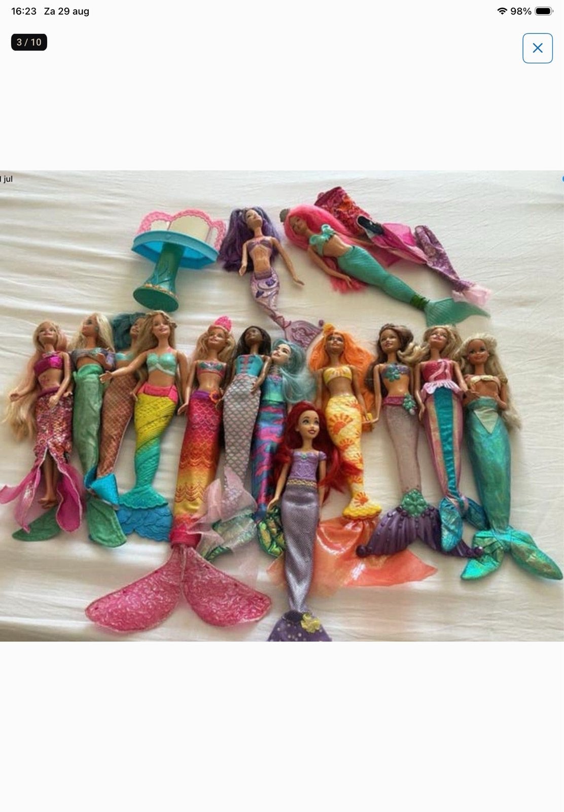 Nu  collectie zeemeermin Barbiepoppen, ook vintage!‍️, Verzamelen, Ophalen of Verzenden, Gebruikt, Pop