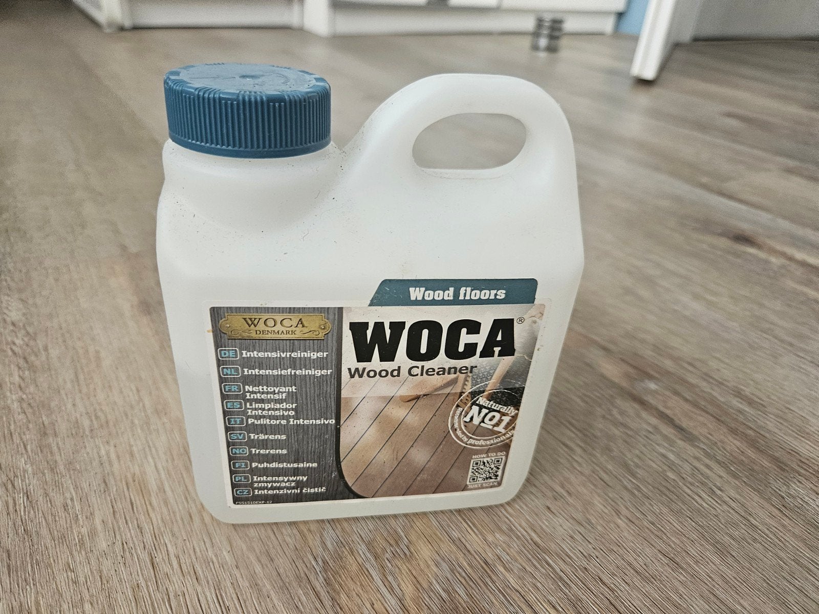 WOCA Wood Cleaner - Intensieve Reiniger voor Houten Vloeren, Ophalen of Verzenden, Schoonmaakmiddel