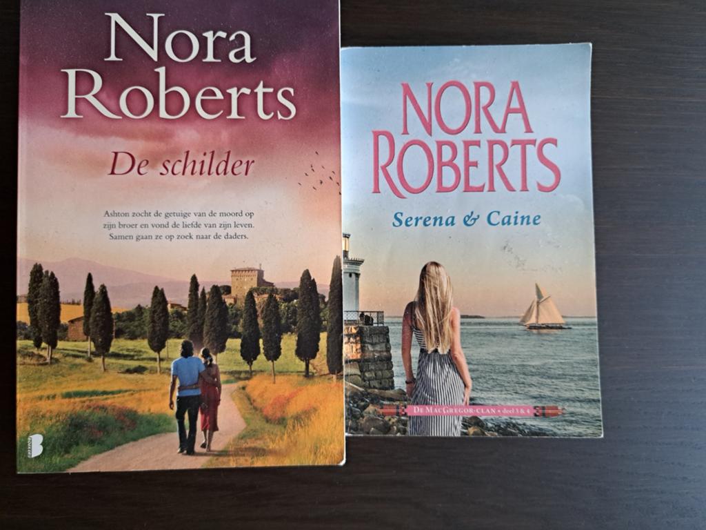 Nora Roberts. Serena&Caine en De Schilder, Ophalen of Verzenden