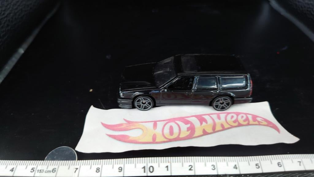 Hot Wheels Volvo 850 Estate - Zwart, Ophalen of Verzenden, Gebruikt, Auto