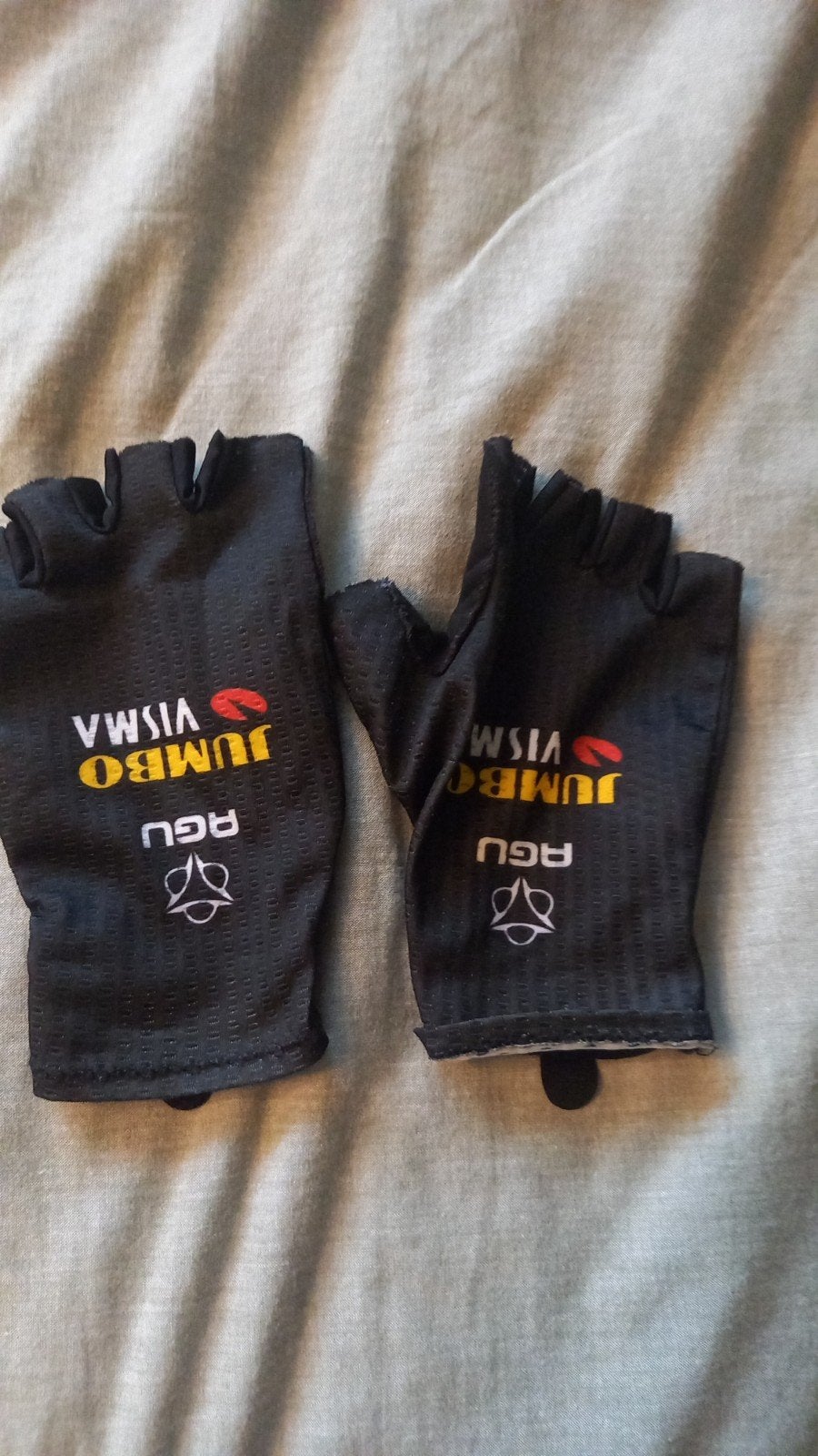Jumbo Visma AGU fiets handschoenen maat M, Ophalen of Verzenden, Gebruikt, Overige typen
