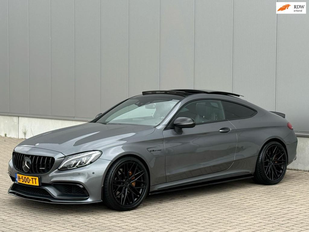 Mercedes-Benz C-klasse Coupé AMG 63 S Edition 1 AERO PANO V, Automaat, Achterwielaandrijving, Gebruikt, 4 stoelen