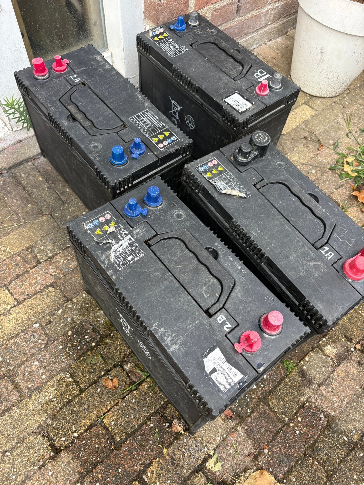 4x Correct Marine VDC31M 12V 105Ah accu’s – Deep Cycle, Auto-onderdelen, Accu's en Toebehoren, Ophalen, Gebruikt