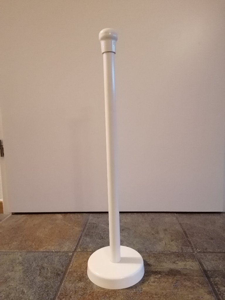 Crème kleurige toiletrolstandaard, Toilet-accessoire, Overige kleuren, Overige merken, Ophalen of Verzenden