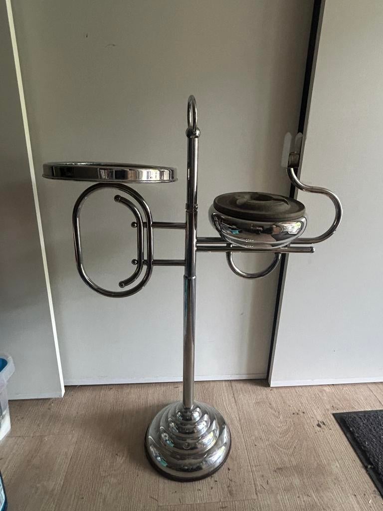 Antieke rooktafel in hele mooie staat!, Ophalen, Koper of Brons