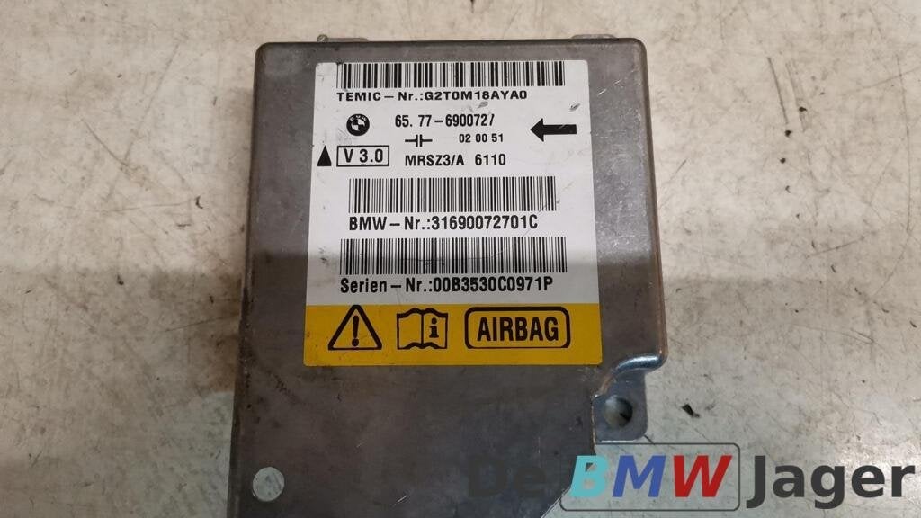 Airbag module BMW 7serie E38 X5 E53 65776900727, Gebruikt, Ophalen of Verzenden, BMW, BMW