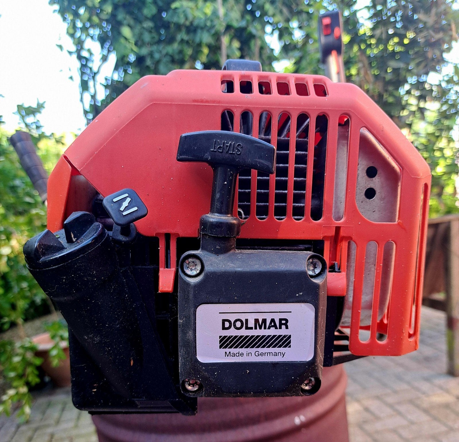 OPKNAPPERTJE!!!, Tuin en Terras, Ophalen, Benzine, Gebruikt, 10 tot 30 cm