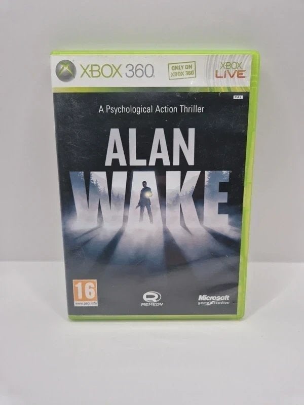 Alan Wake Xbox 360, Spelcomputers en Games, Gebruikt, Ophalen of Verzenden, Vanaf 16 jaar, Microsoft Corporation One Microsoft Way Redmond, WA 98052-6399 United States of America (Verenigde Staten) 📞 Telefoon: +1 425-882-8080 support@microsoft.com