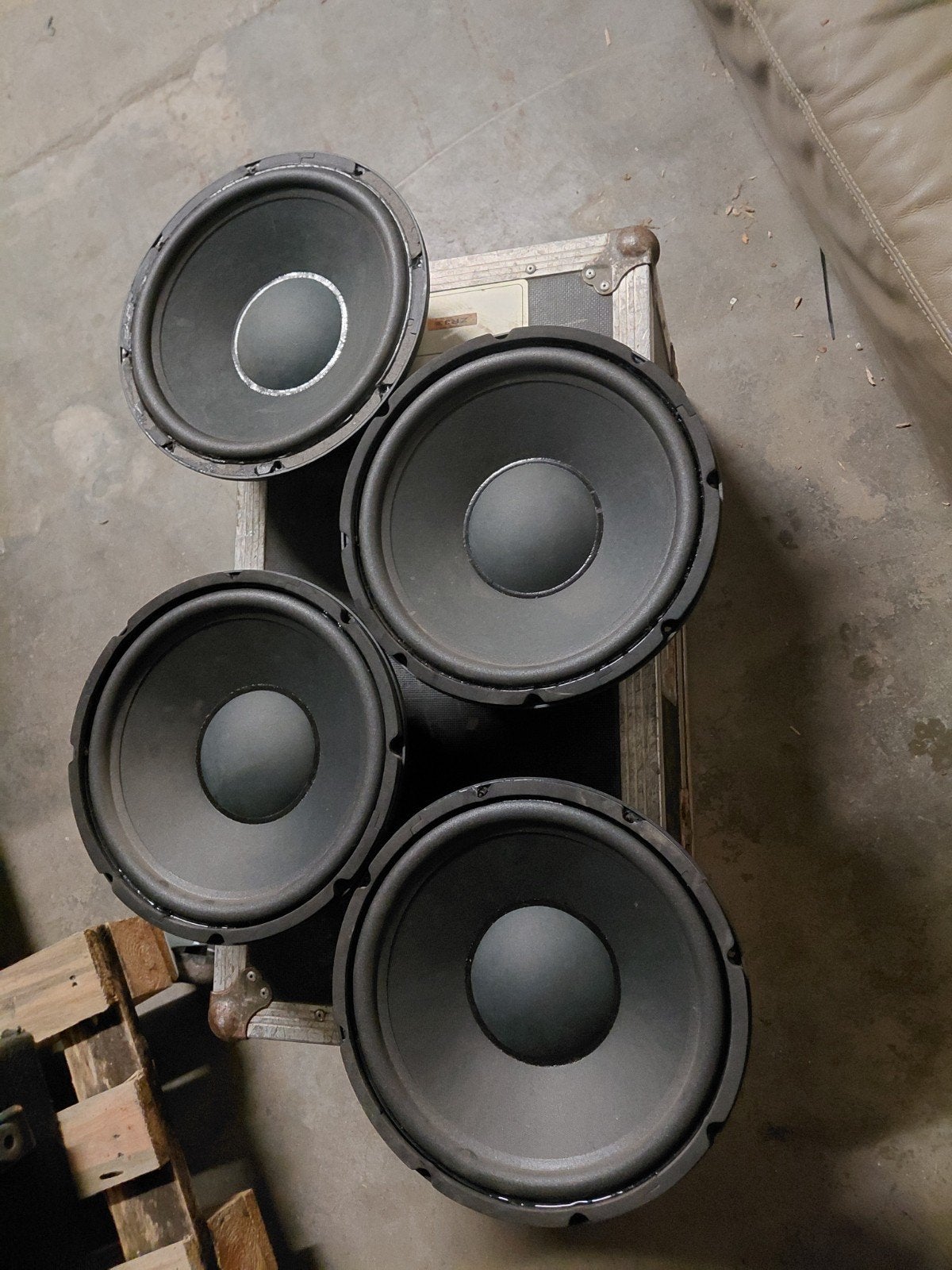 The Box 12-280/8-W Woofer - 4 stuks, Ophalen, Zo goed als nieuw, Overige merken
