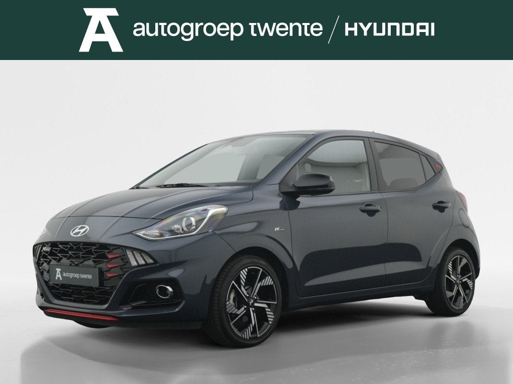Hyundai i10 1.2 N Line | 4 Cilinder | Private lease 419 per, Auto's, Keurmerk '100% Onderhouden', Stof, Gebruikt, 4 cilinders