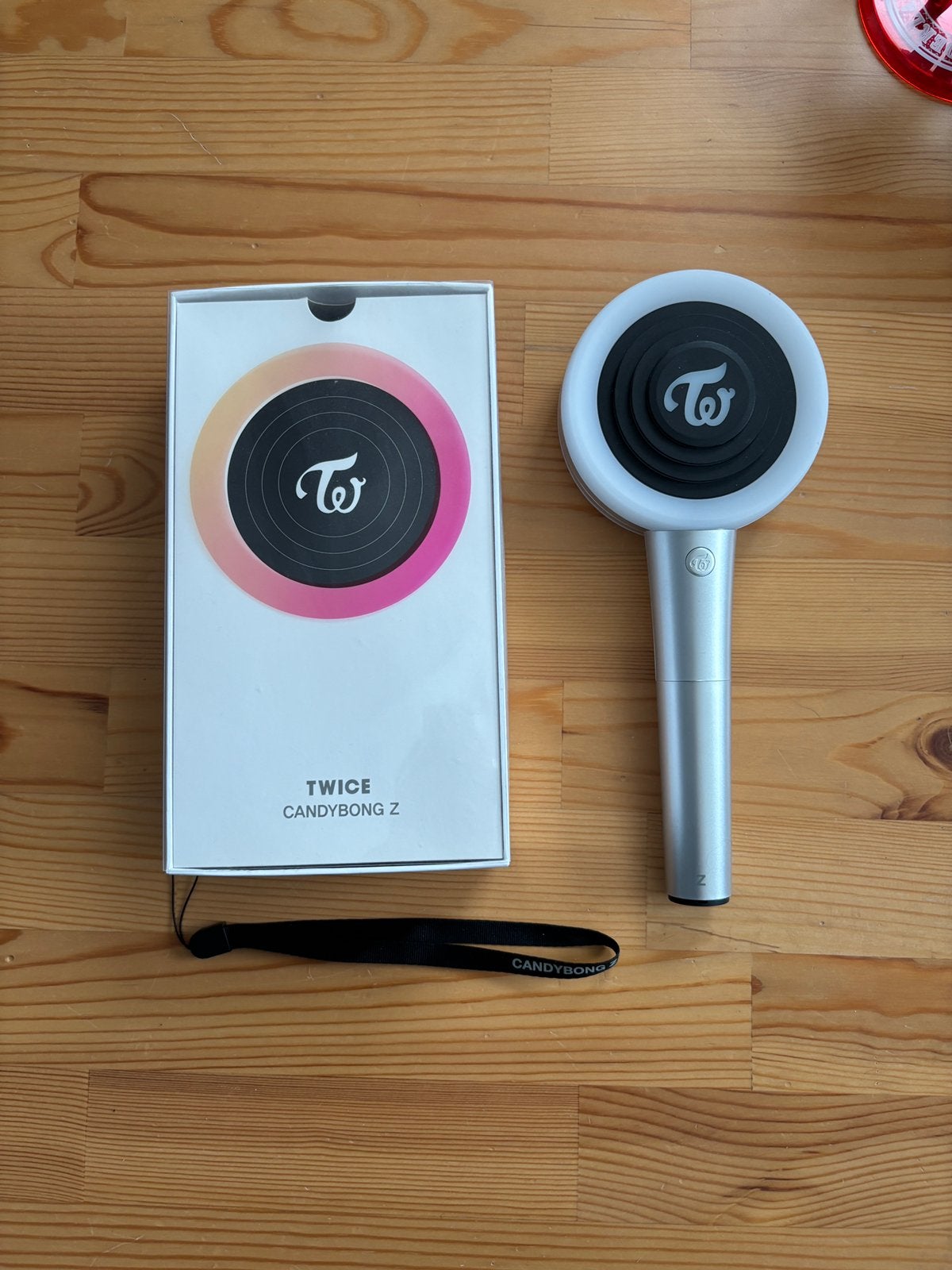 Twice kpop candybong Z lightstick officieel, Verzenden, Zo goed als nieuw
