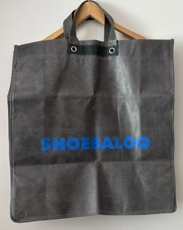 Shoebaloo big shopper geplastificeerd canvas 55 x 50 x 20cm, Sieraden, Tassen en Uiterlijk, Tassen | Reistassen en Weekendtassen