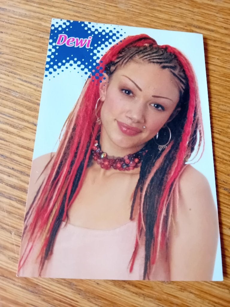 Dewi Pechler Idols kaart, Ophalen of Verzenden, Zo goed als nieuw, Foto of Kaart