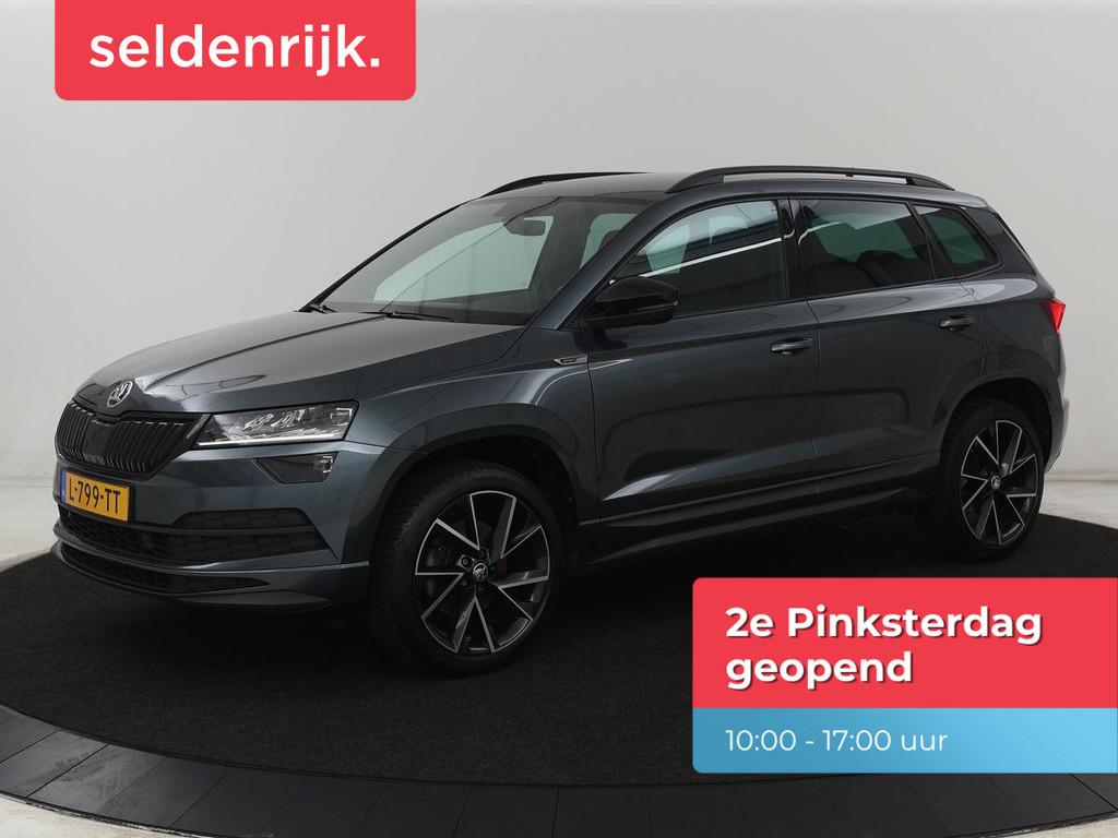 Skoda Karoq 1.5 TSI Sportline | Trekhaak | Stoelverwarming |, Auto's, Stof, 4 cilinders, 19 km/l, SUV of Terreinwagen