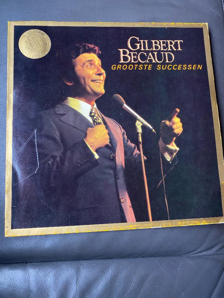 Gilbert Becaud : Grootste Successen ( lp vinyl), Ophalen of Verzenden, Gebruikt, 12 inch