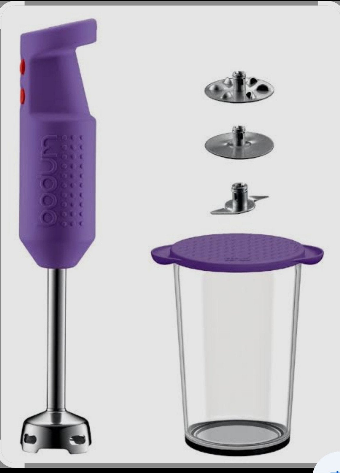 Bodum Bistro staafmixer, Ophalen of Verzenden, Zo goed als nieuw, 2 snelheden