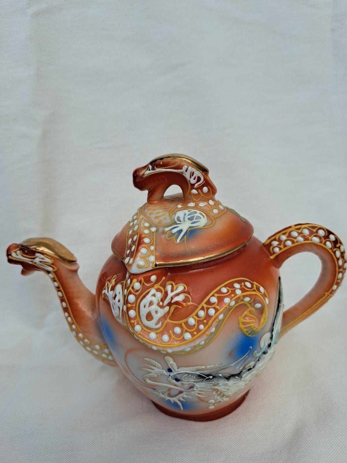 mooie theepot draak made in japan, Ophalen of Verzenden